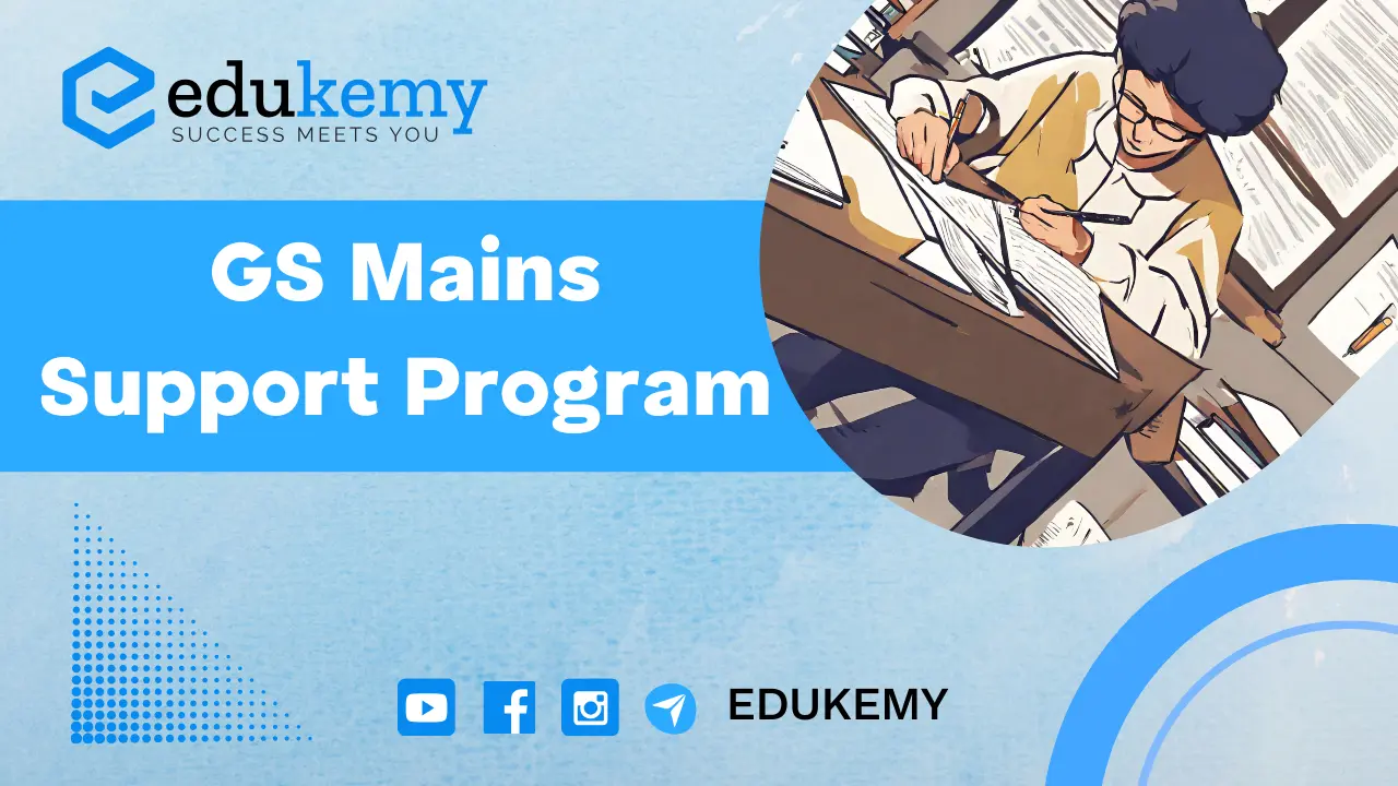 GS Mains Support Program 2025